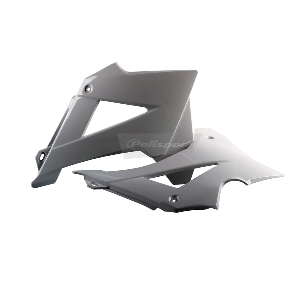 Polisport Rad Radiator Scoops Tank Panels For Gas Gas EC-E 250 White 2007-2009